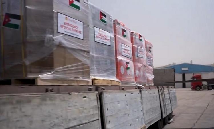 	الهيئة الخيرية الأردنية ترسل طائرة مساعدات طبية إلى غزة